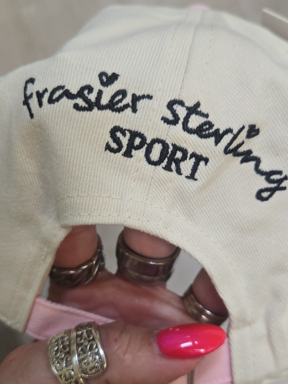 New Frasier Sterling Sport Golf Cart Adjustable Hat - Picture 4 of 9